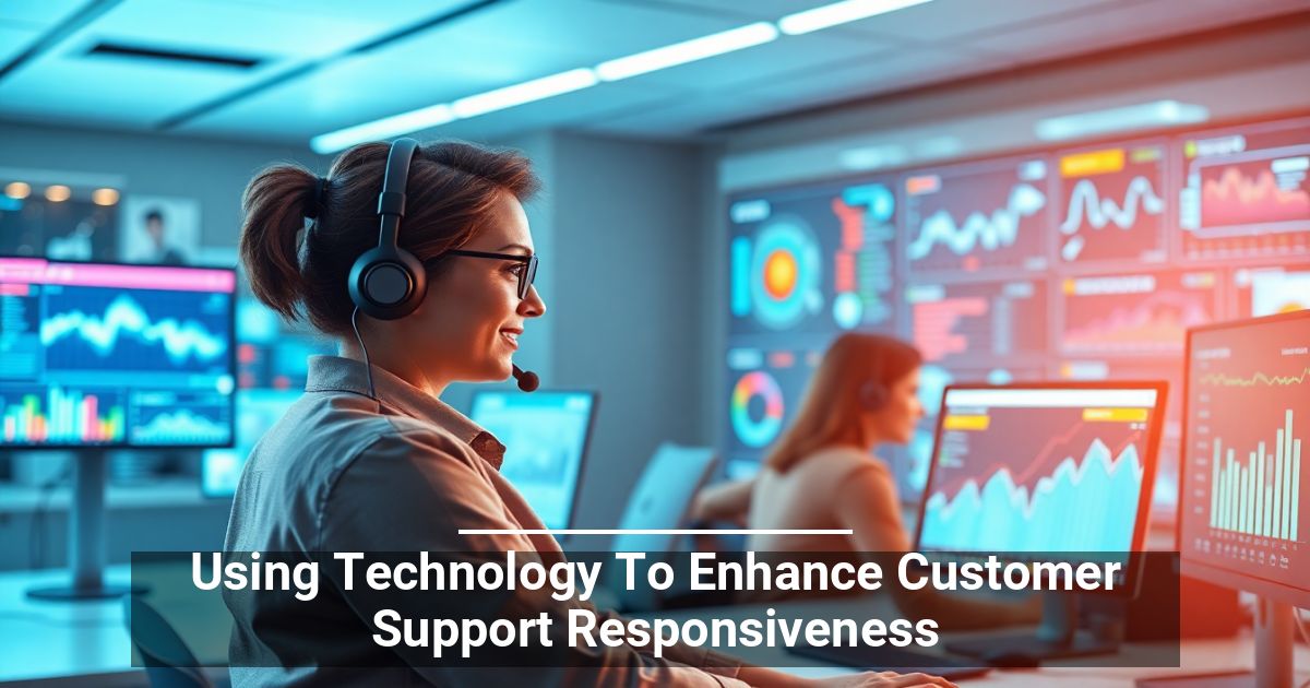 Using Technology To Enhance Customer Support Responsiveness